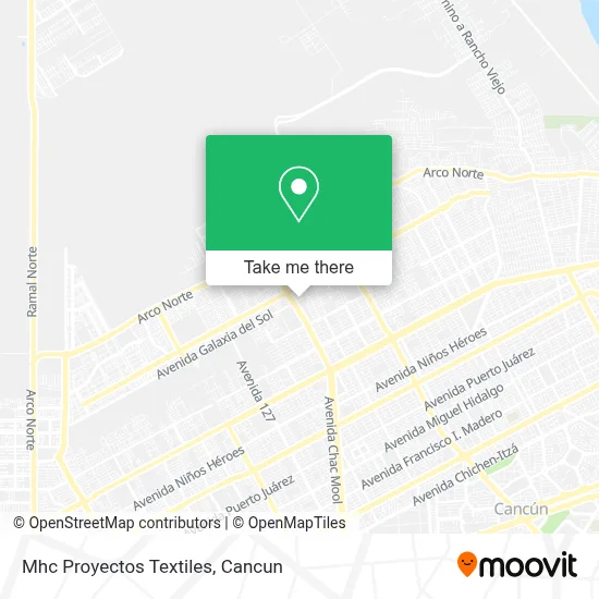 Mhc Proyectos Textiles map