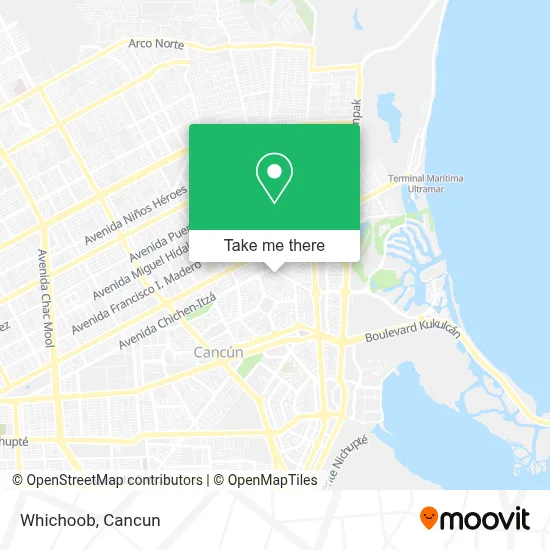 Whichoob map