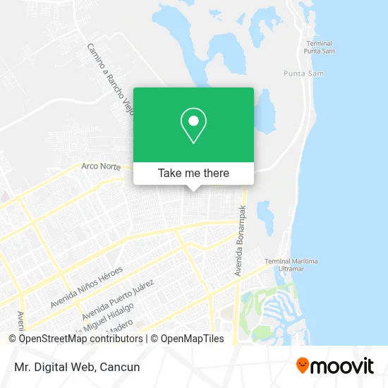 Mr. Digital Web map