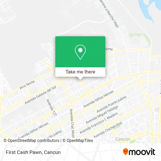 First Cash Pawn map