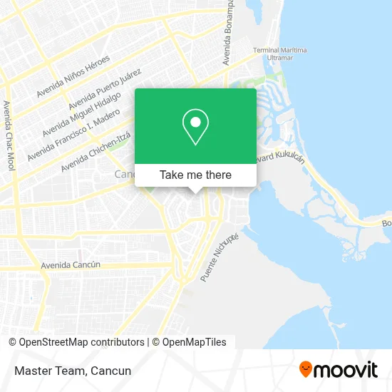 Master Team map