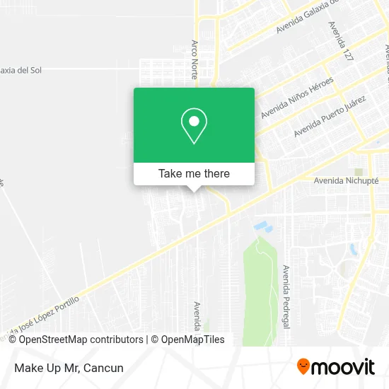 Make Up Mr map