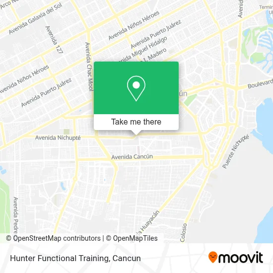 Hunter Functional Training map