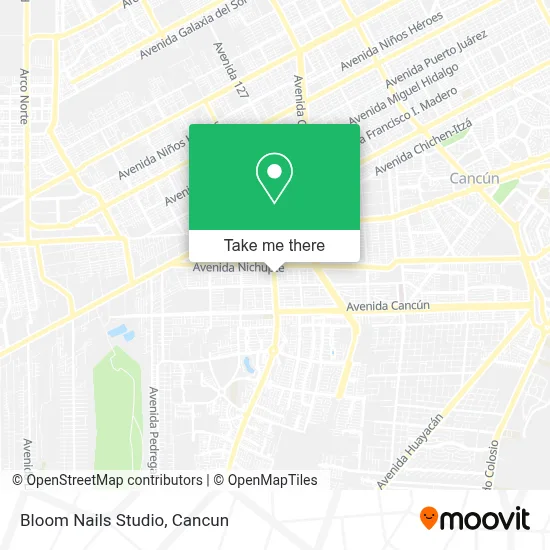 Bloom Nails Studio map