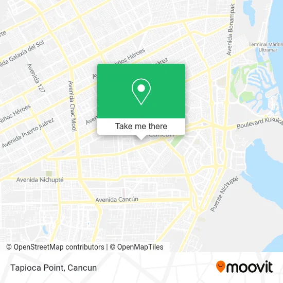 Tapioca Point map