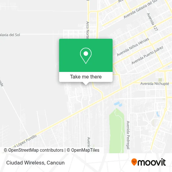 Ciudad Wireless map