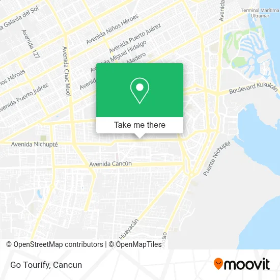 Go Tourify map