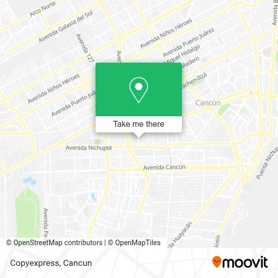 Copyexpress map