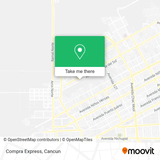 Compra Express map