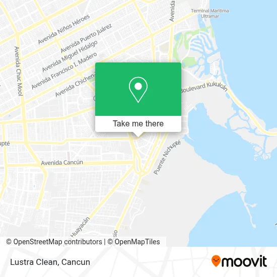 Lustra Clean map