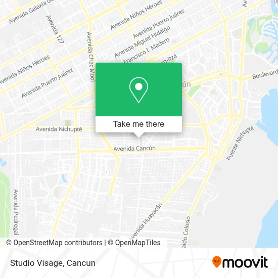Studio Visage map
