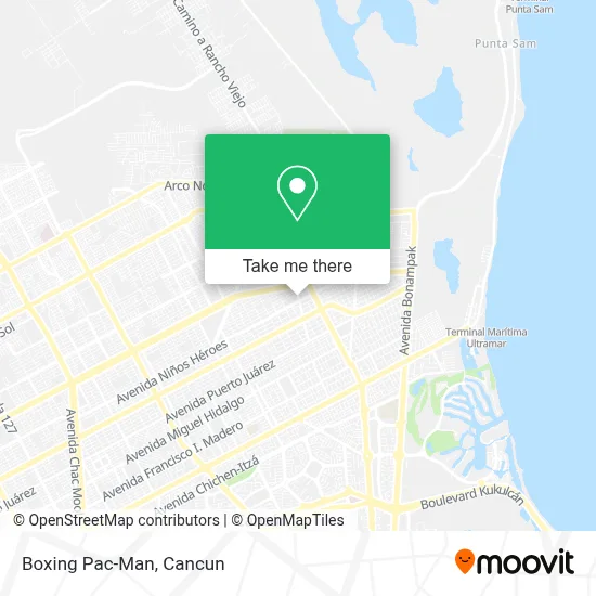 Boxing Pac-Man map