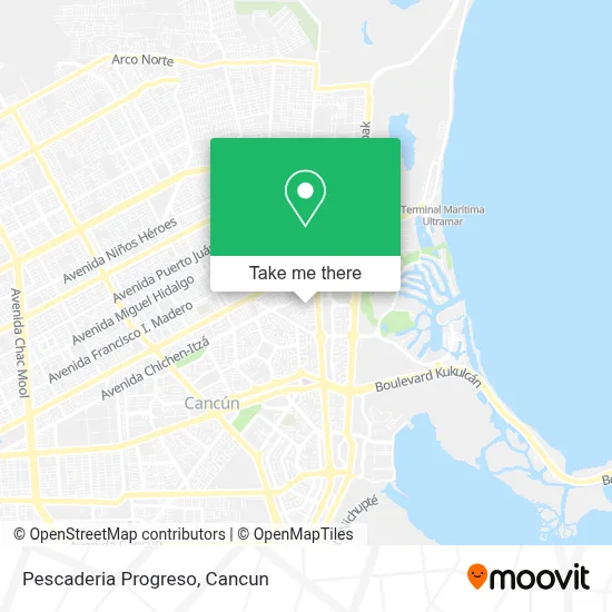 Pescaderia Progreso map