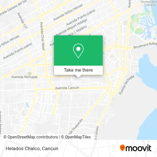 Helados Chalco map