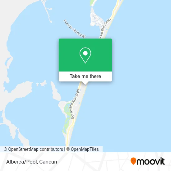Alberca/Pool map