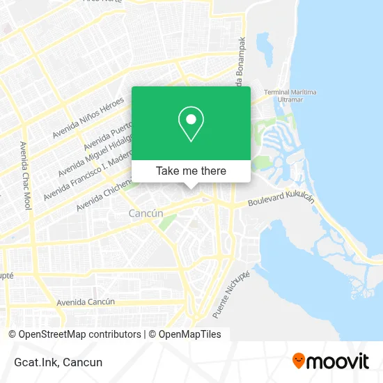 Gcat.Ink map