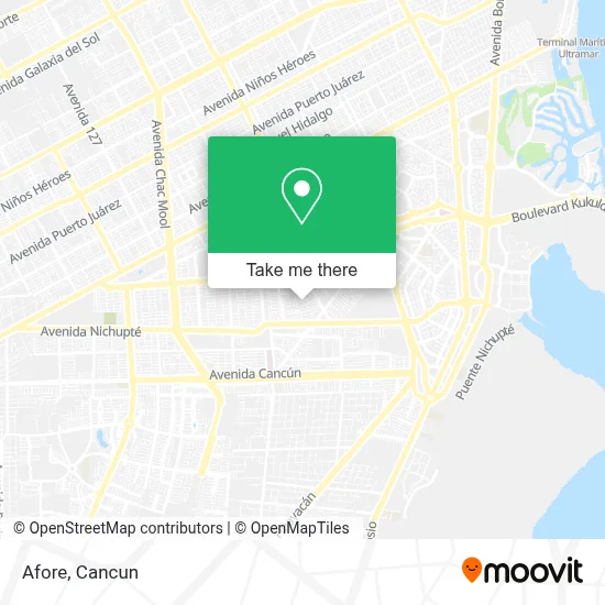 Afore map