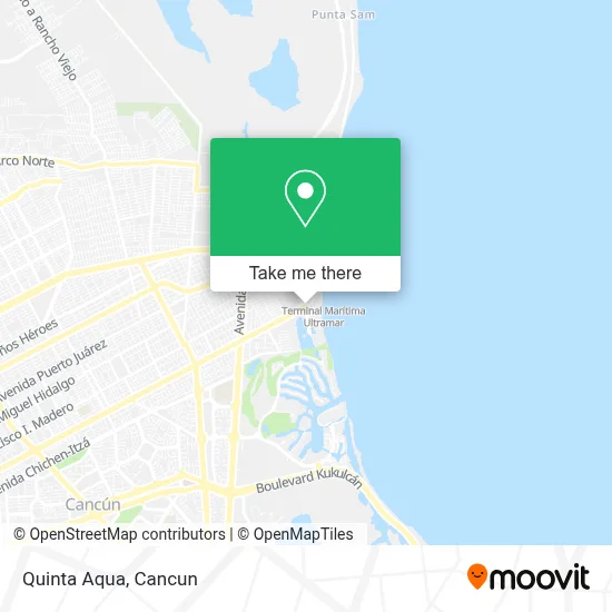 Quinta Aqua map