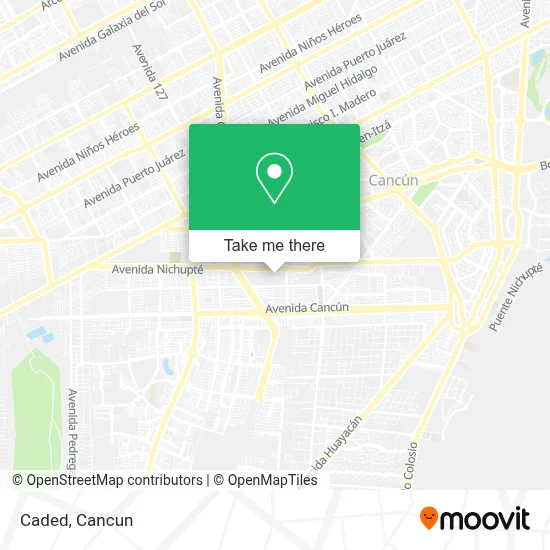 Caded map