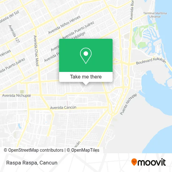 Raspa Raspa map