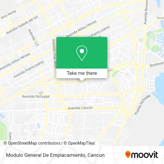 Modulo General De Emplacamiento map