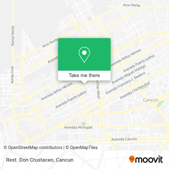 Rest. Don Crustaceo map