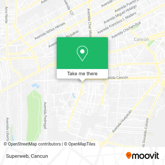 Superweb map