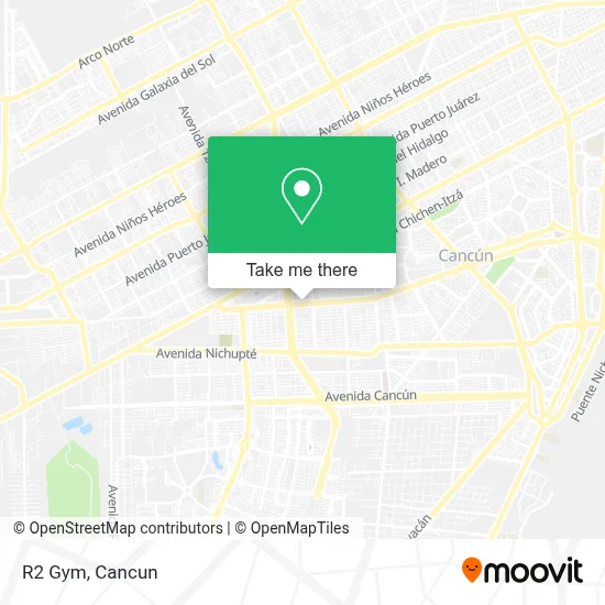 R2 Gym map
