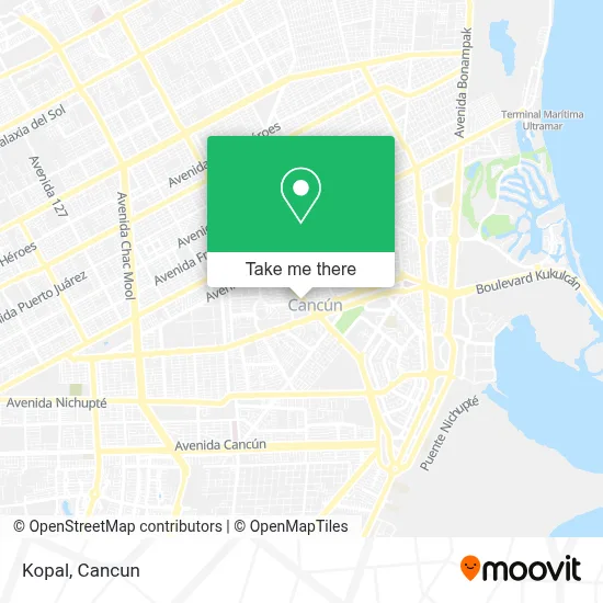 Kopal map