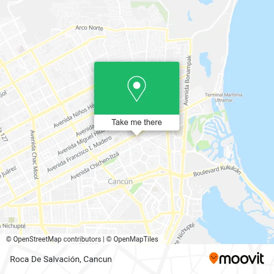 Roca De Salvación map