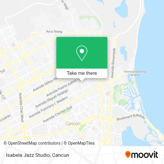 Isabela Jazz Studio map