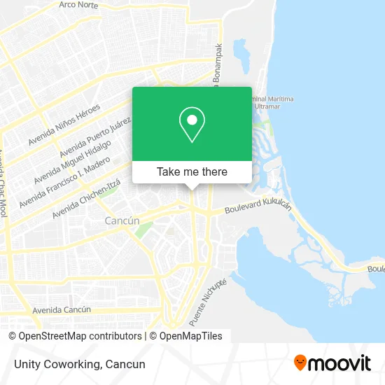 Unity Coworking map