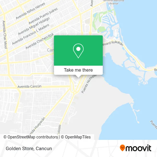 Golden Store map