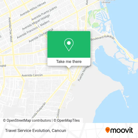 Travel Service Evolution map