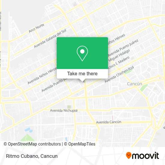 Mapa de Ritmo Cubano
