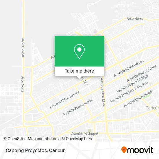 Capping Proyectos map