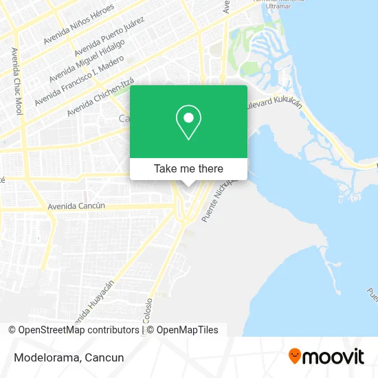 Modelorama map