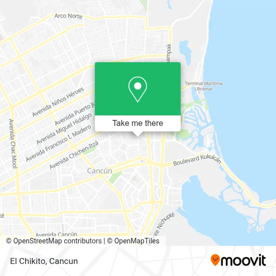 El Chikito map