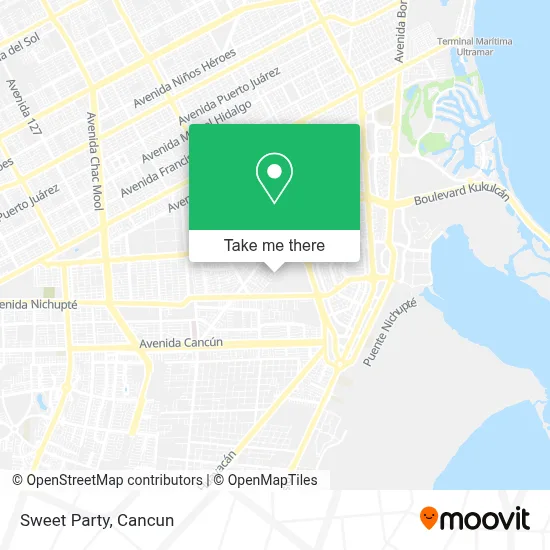 Sweet Party map