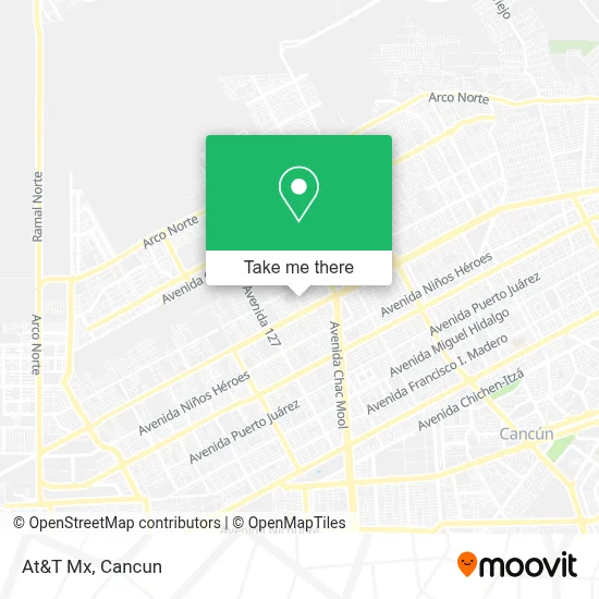 At&T Mx map