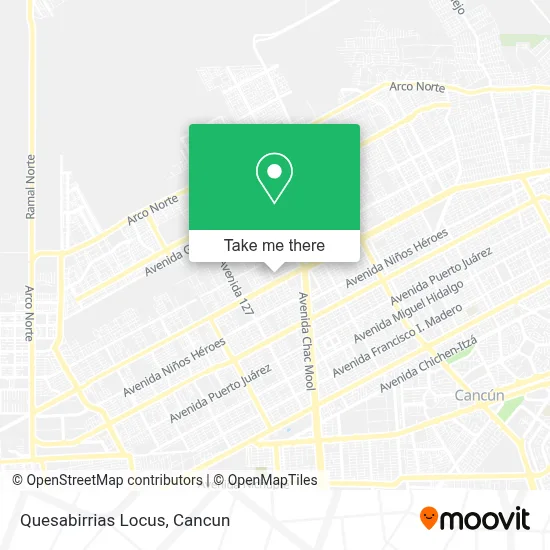 Quesabirrias Locus map