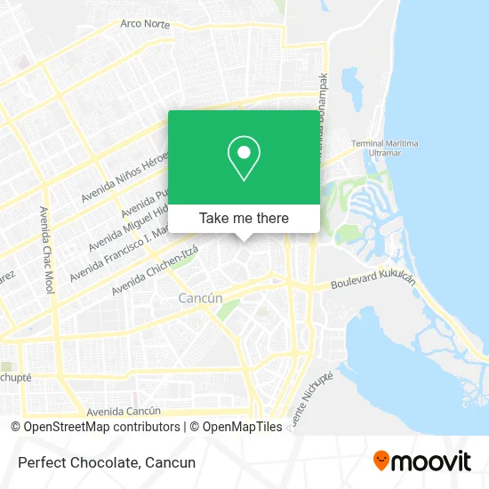 Perfect Chocolate map