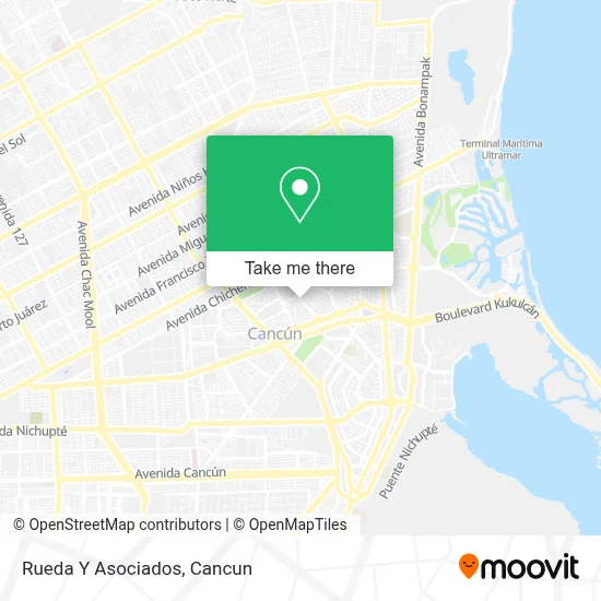 Rueda Y Asociados map