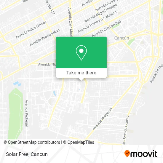 Solar Free map