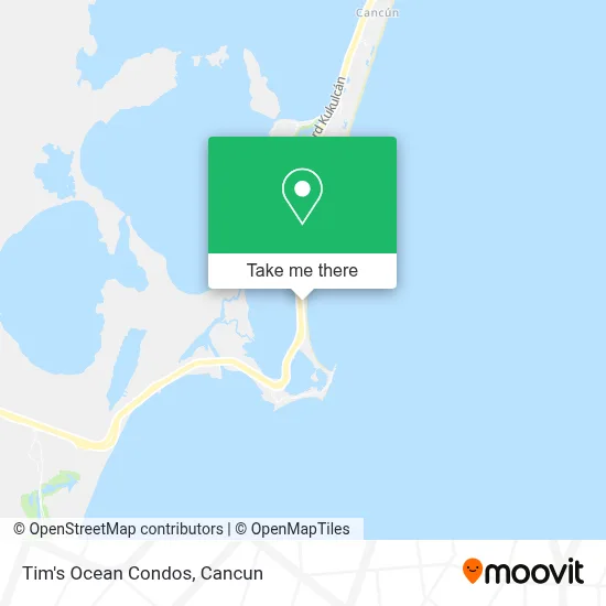 Tim's Ocean Condos map