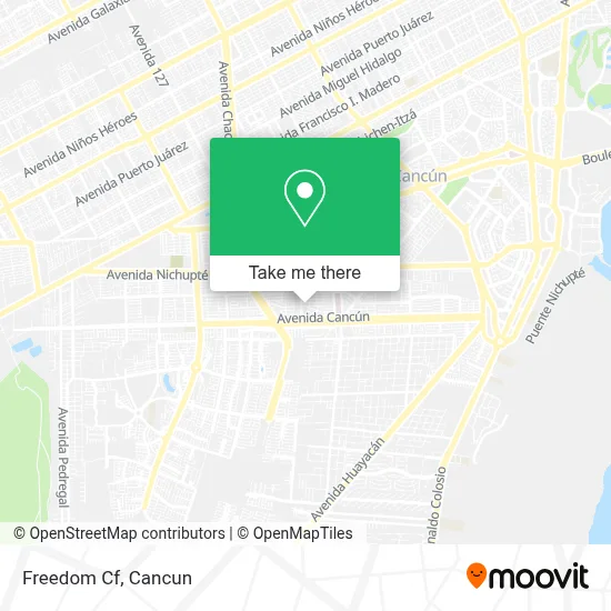 Freedom Cf map