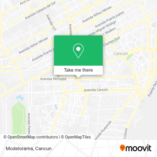 Modelorama map