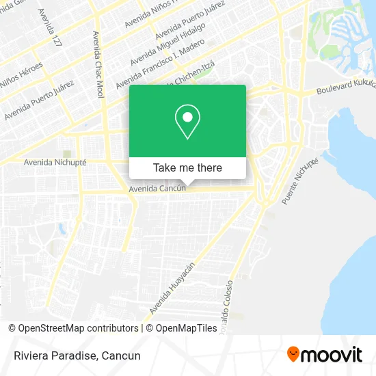 Riviera Paradise map