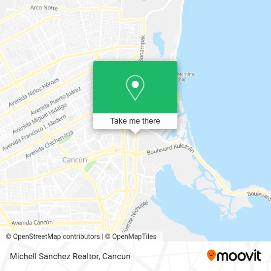 Michell Sanchez Realtor map
