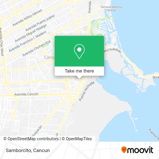 Samborcito map